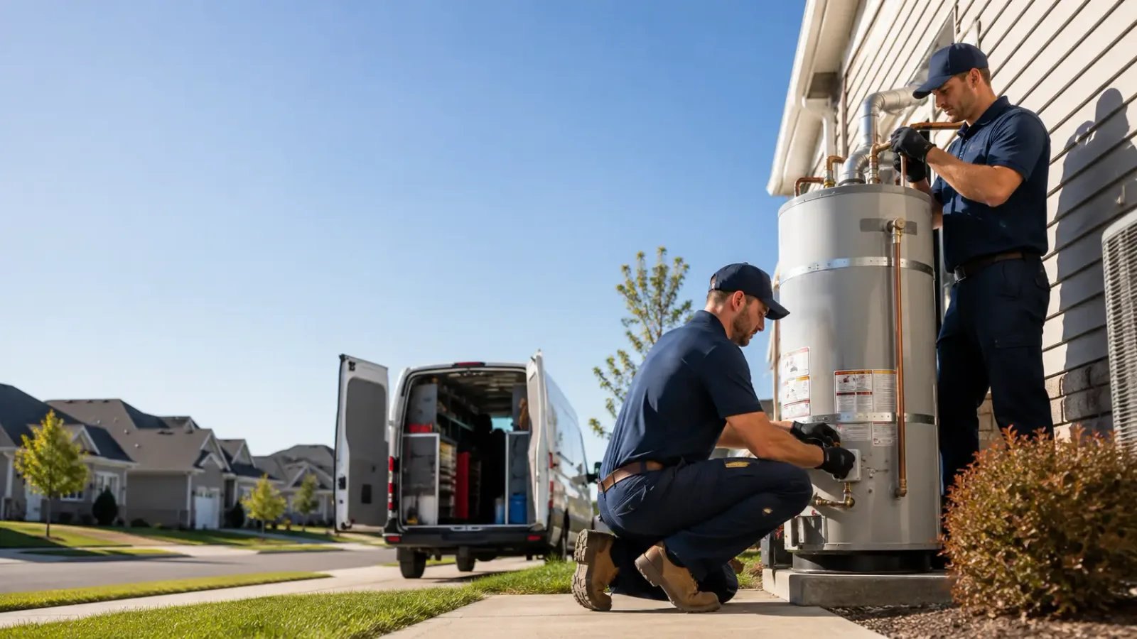 Water Heater Installation in South Shore, SD